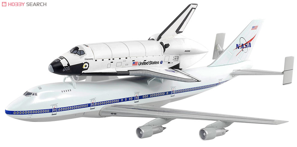 スペースシャトル 「ディスカバリー」 w/747 シャトル輸送機 (完成品