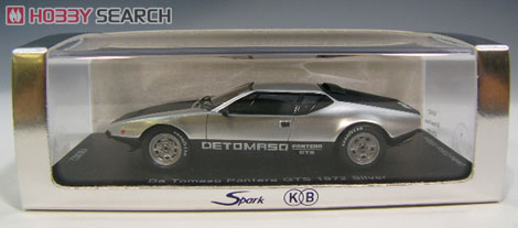KBS022 デ・トマソ パンテーラ GTS 1972 シルバー 1/43 デ・トマソ