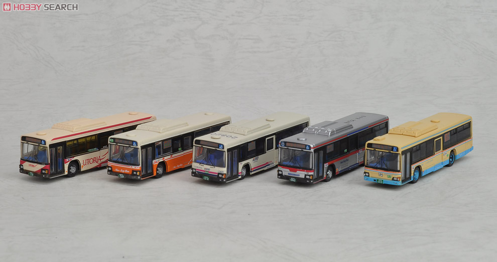 ザ・バスコレクション 日野ブルーリボンII (ノンステップバス) (5台