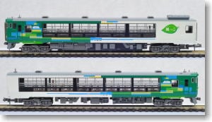 キハ48 びゅうコースター 「風っこ」 夏姿 2両セット (2両セット