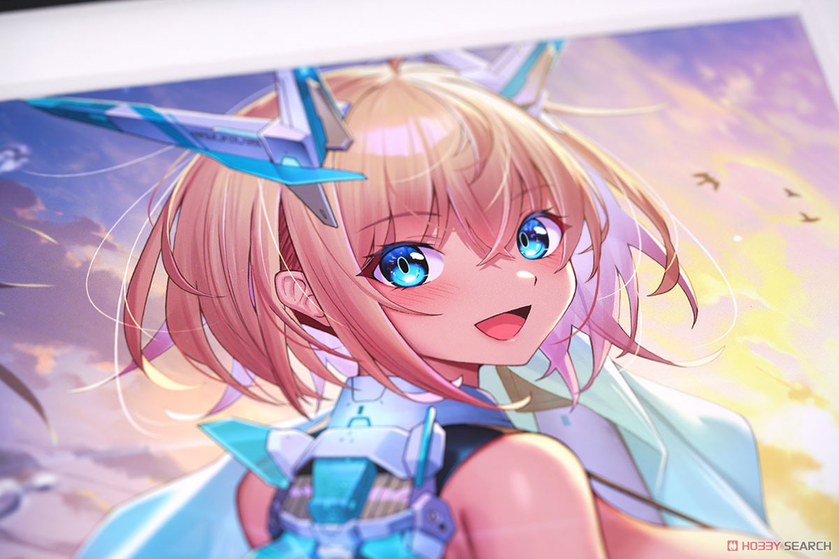 高峰ナダレ先生直筆サイン入り X-ART製 A3+サイズジークレー