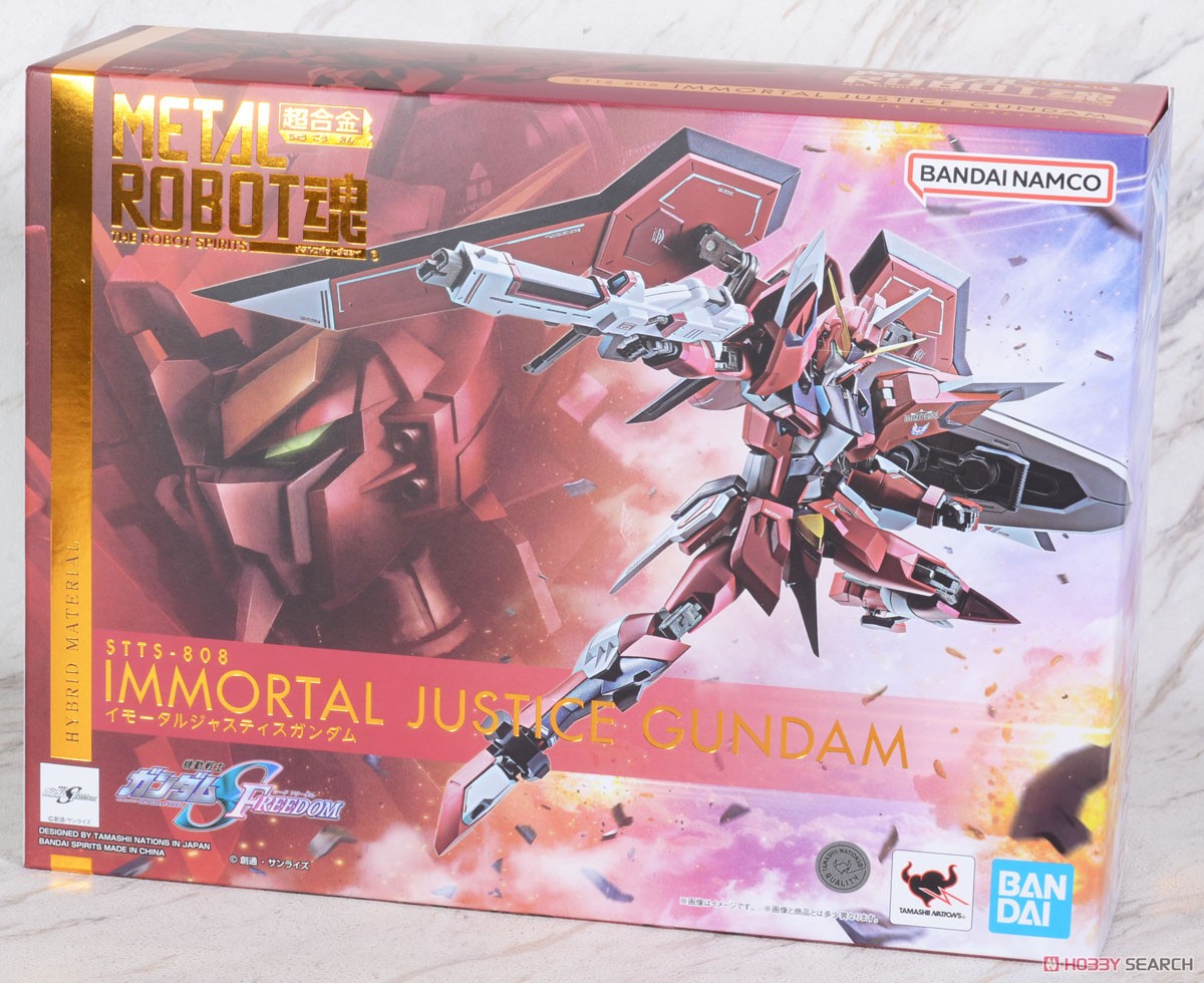 METAL ROBOT魂 ＜ SIDE MS ＞ イモータルジャスティスガンダム (完成品