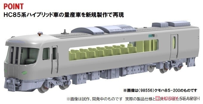 JR HC85系ハイブリッド車 (ひだ) セット (基本・4両セット) (鉄道模型