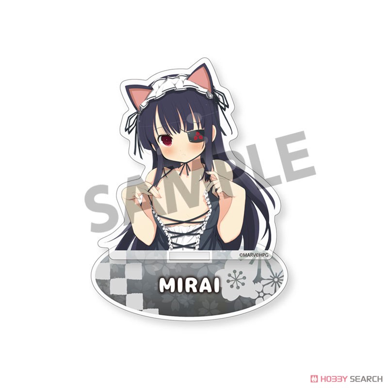 閃乱カグラ アクリルフィギュア 未来 (キャラクターグッズ) - ホビー