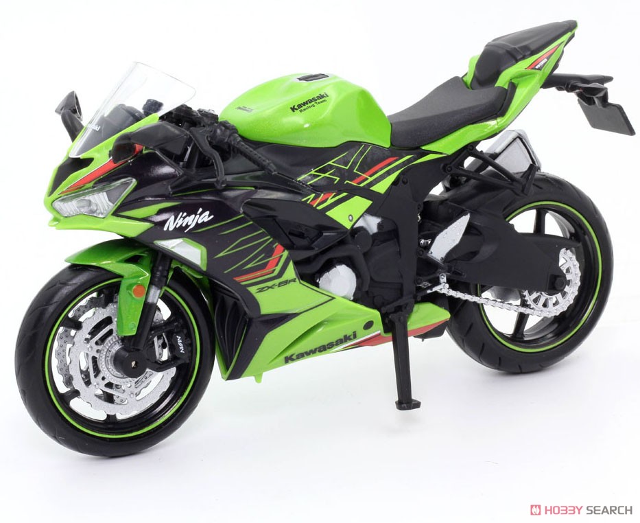2023 Kawasaki Ninja ZX-6R 緑 (ミニカー) - ホビーサーチ ミニカー