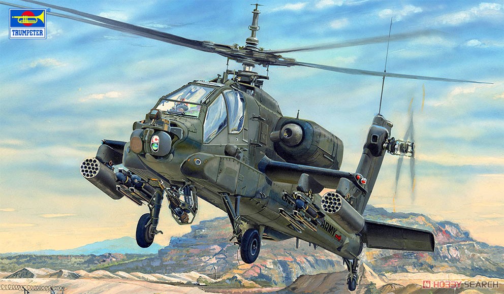 AH-64A アパッチ 初期型 (プラモデル) - ホビーサーチ ミリタリープラモ