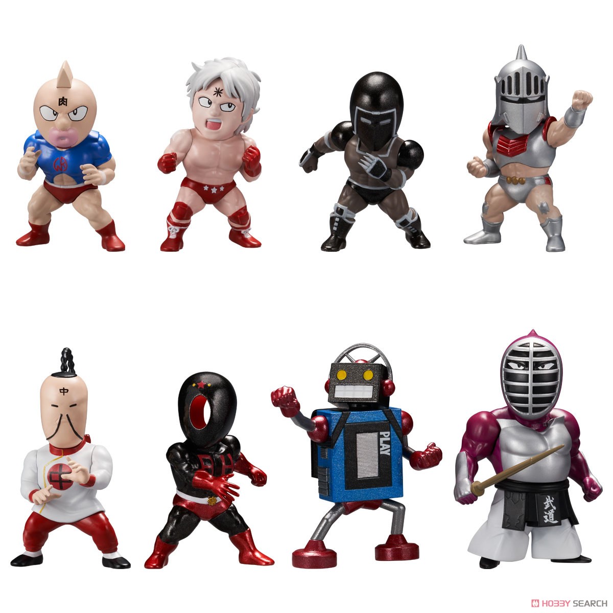 Kinnikuman Trading Figure Collection (Set of 10) (Shokugan