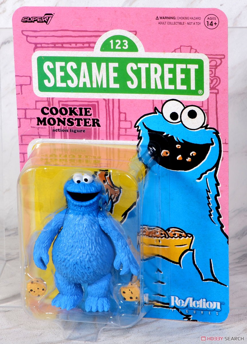 リ・アクション/ セサミストリート: クッキーモンスター (完成品