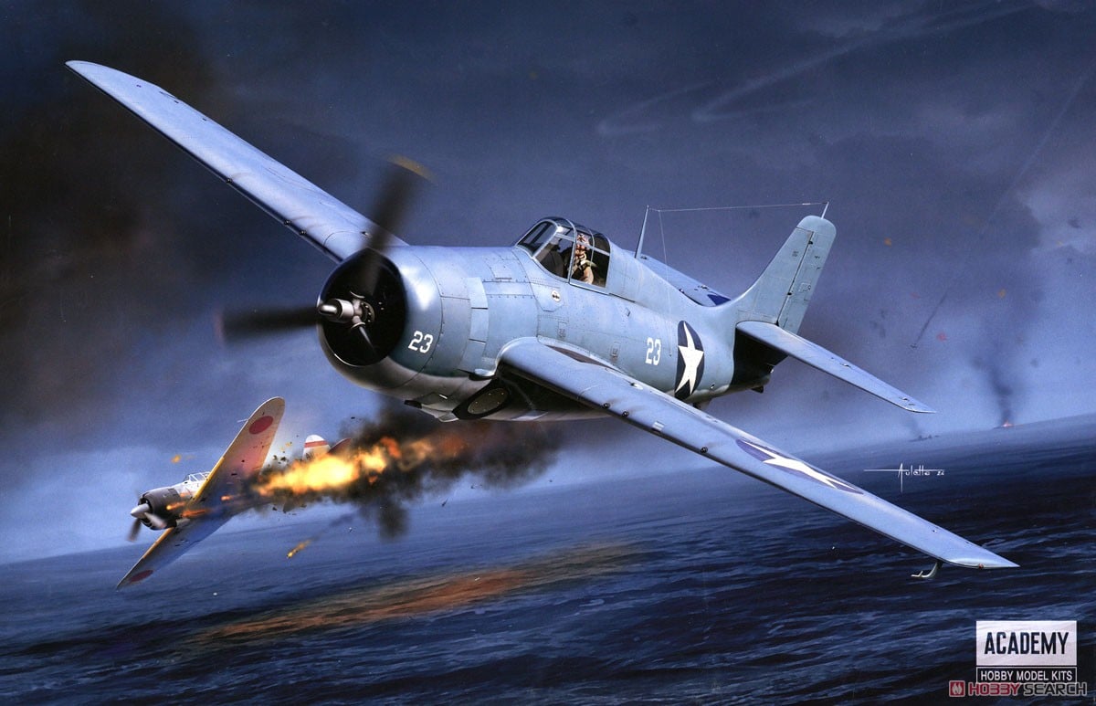 F4F-4 ワイルドキャット `バトル・オブ・ミッドウェイ` (プラモデル