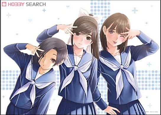 ラブプラス 高嶺愛花 1000ピース ジグソーパズル 完成品 ラブプラス