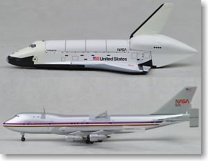 スペースシャトル エンタープライズ w/747 NASA N905NA (完成品宇宙
