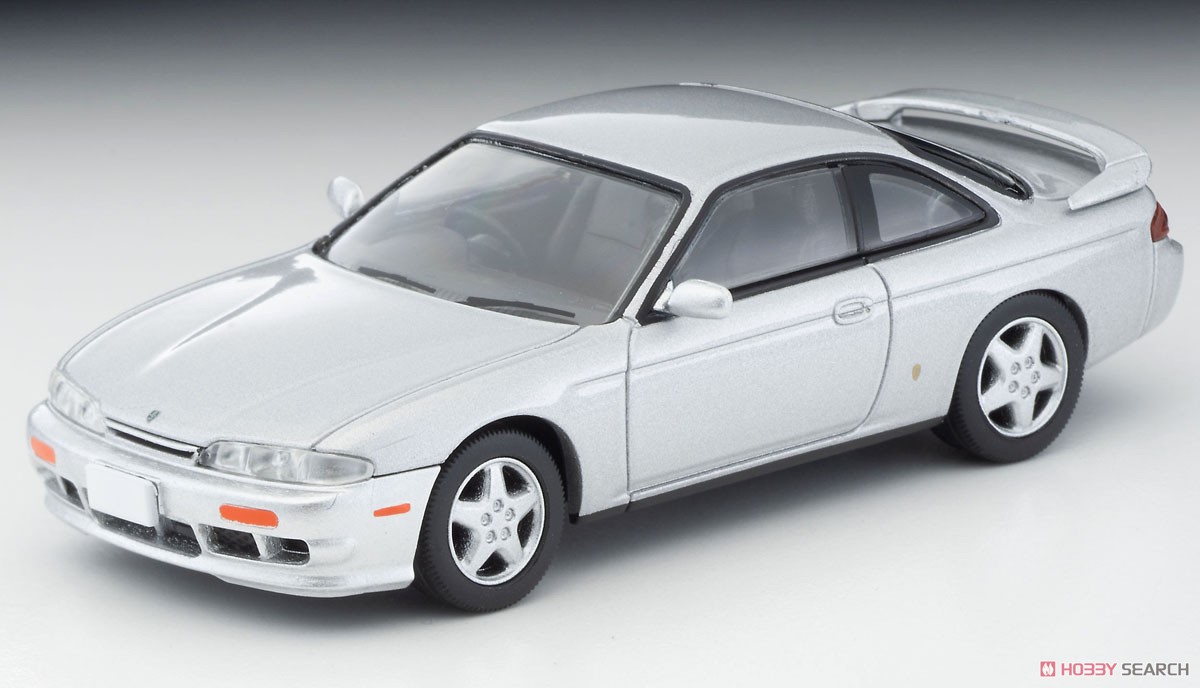 TLV-N333b Nissan Silvia K`s Aero 1995 (Silver) (Diecast Car