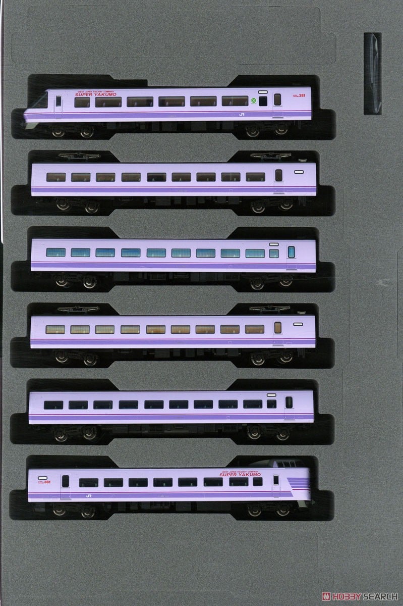 ☆特価品 381系 「スーパーやくも」 (パノラマ編成) 6両セット (6両