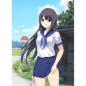 珈琲貴族先生 アルプスの雪解け水とセーラー服少女 ジークレー 版画