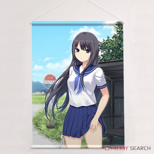 珈琲貴族先生 描き下ろしB2タペストリー (白峰莉花/セーラー服) W