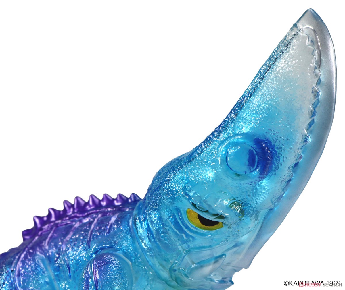 CCP ミドルサイズシリーズ ガメラ【第2弾】 ギロン(1969) クリアブルー