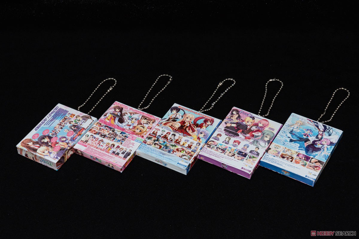 ☆特価品 パッケージキーホルダー[ゆずソフトA] (5個セット