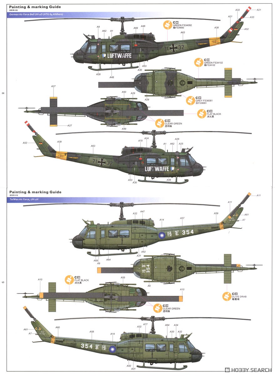 UH-1D ヒューイ (プラモデル) - ホビーサーチ ミリタリープラモ