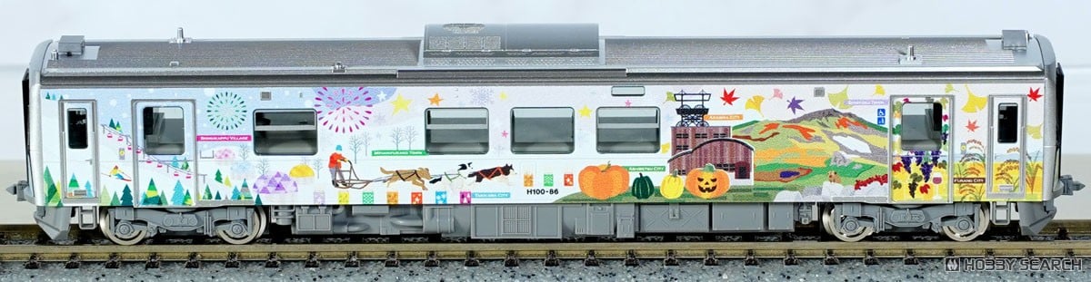 ☆特価品 JR H100形ディーゼルカー (根室線・宗谷線ラッピング車