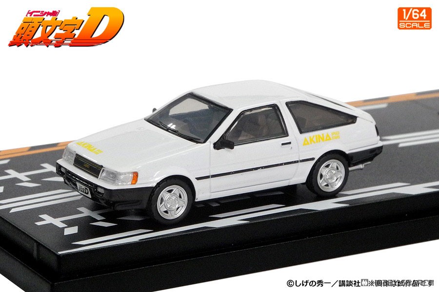 Initial D Set Vol.21 Itsuki Takeuchi Levin (AE85) & Kenji 180SX