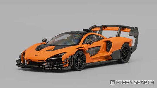Mclaren Senna GTR Papaya Orange (Diecast Car) - HobbySearch