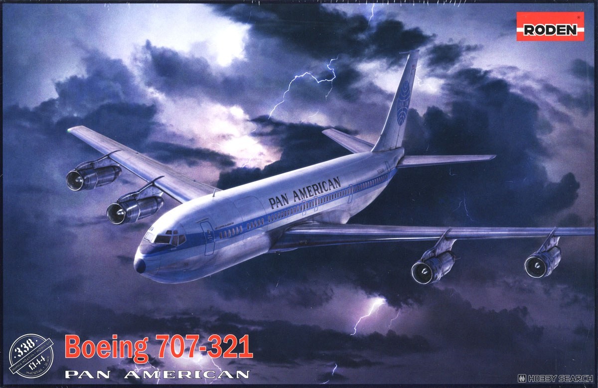 米・ボーイング707-321旅客機・パンナム (プラモデル) - ホビーサーチ