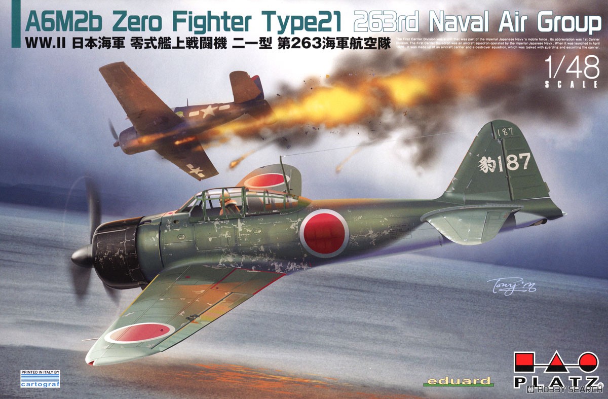 WW.II 日本海軍 零式艦上戦闘機 二一型 第263海軍航空隊 (プラモデル