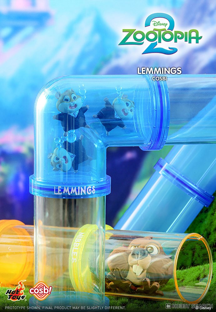 コスビ】 『ズートピア2』 シリーズ1 ウォータースライダー (8個セット