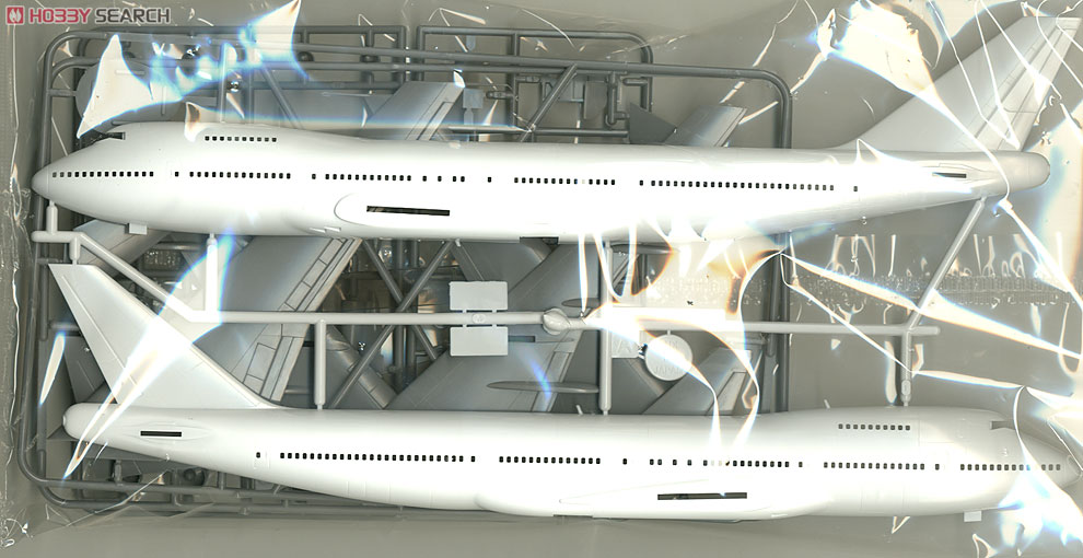 日本航空 ボーイング747-200 `旧塗装` (2機セット) (プラモデル