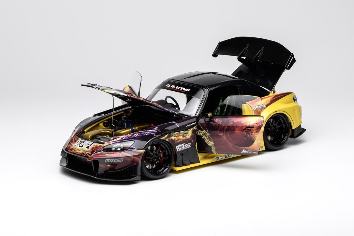 Honda S2000 J`s Racing 魔王 Maou 2013 (ミニカー) - ホビーサーチ