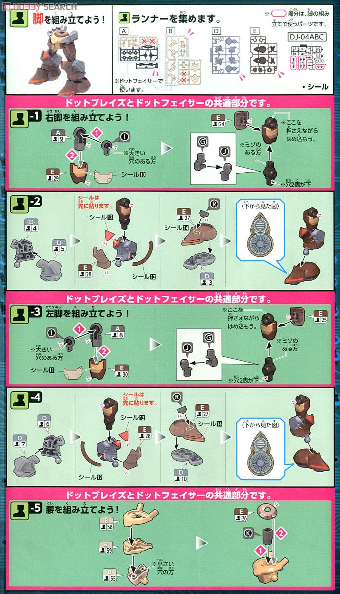 LBX ドットブレイズ (プラモデル) - ホビーサーチ ガンプラ他