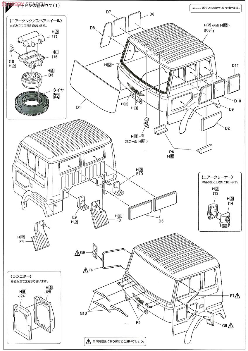 日野 スーパードルフィン ダンプトラック (プラモデル) - ホビーサーチ