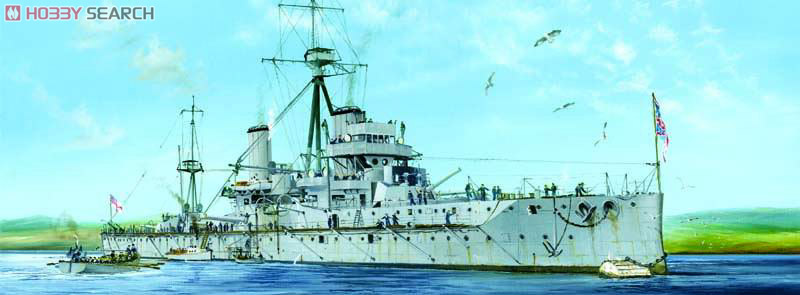 イギリス海軍戦艦 HMS ドレッドノート 1915 (プラモデル) - ホビー