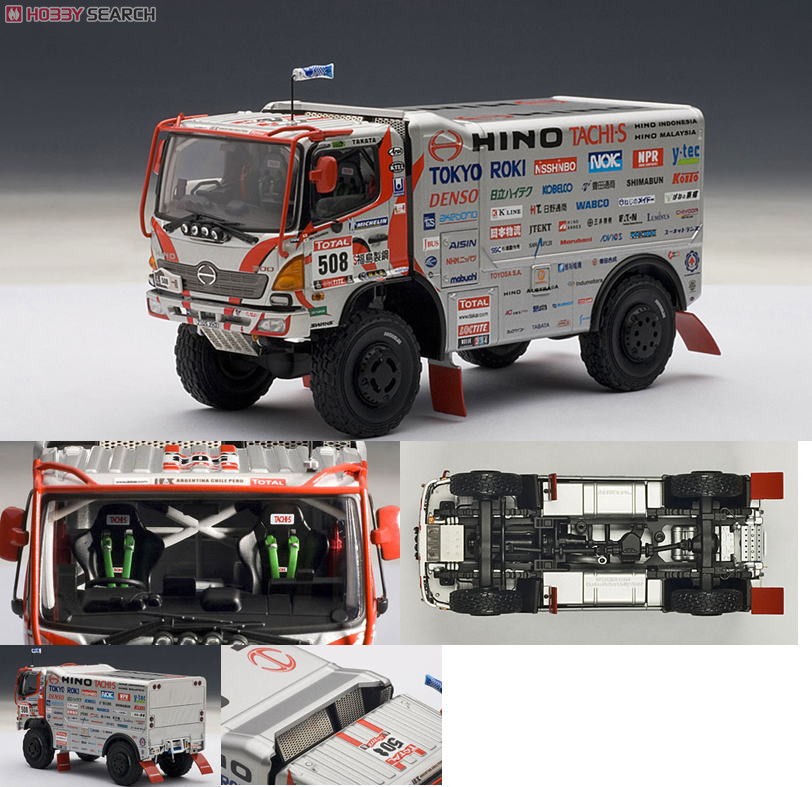 日野 レンジャー レーシングトラック ダカールラリー2012 (ミニカー