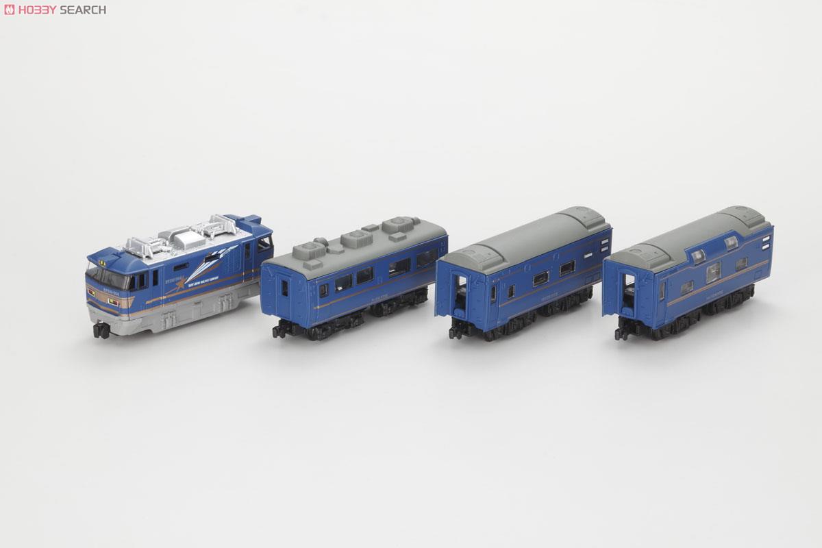 Bトレインショーティー 特急寝台列車 北斗星 Bセット (EF510+24系) (4