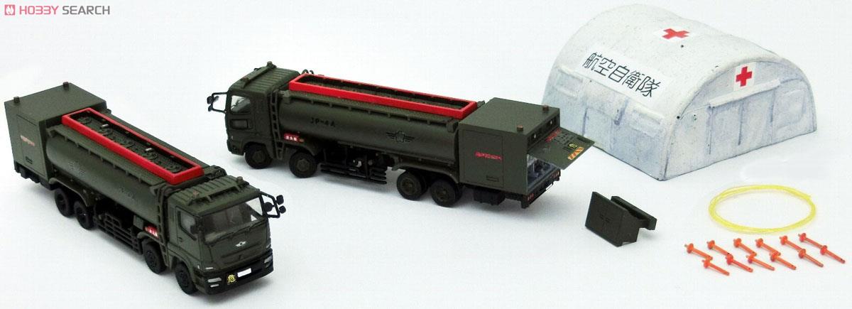 トミーテック社 航空装備品2 燃料給油車セット スケール:1/144 空自 技