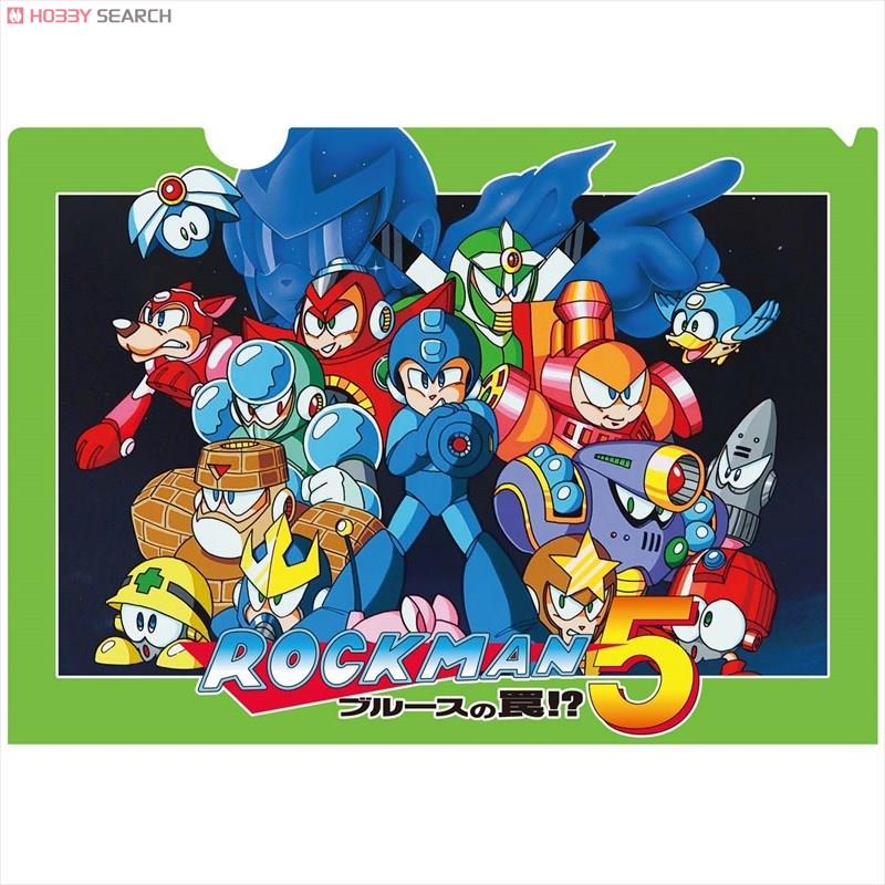 ロックマン B5下敷き コンプリートセット POP UP SHOP in マルイ