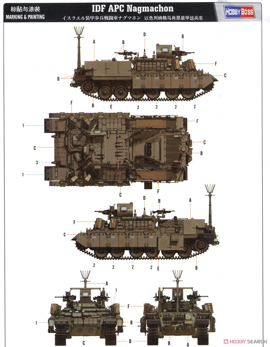 イスラエル装甲歩兵戦闘車 ナグマホン (プラモデル) - ホビーサーチ