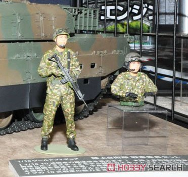 陸上自衛隊 戦車乗員セット (プラモデル) - ホビーサーチ ミリタリープラモ