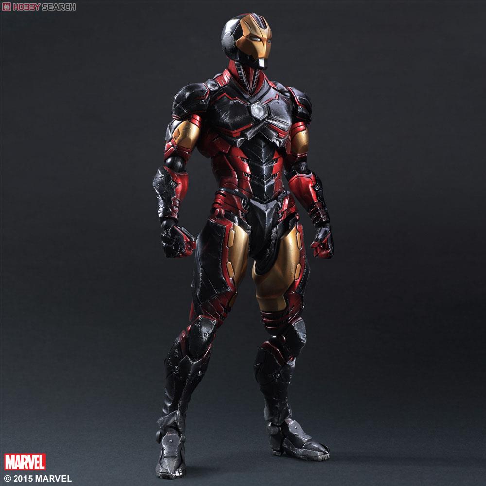 Marvel Comics Variant Play Arts Kai Iron Man (Completed