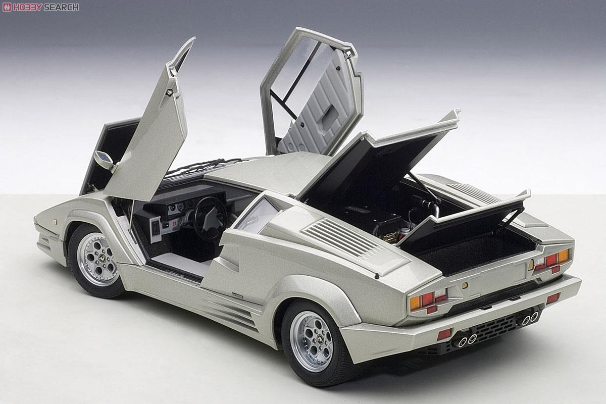 ランボルギーニ カウンタック 25thアニバーサリー (シルバー) ※リア