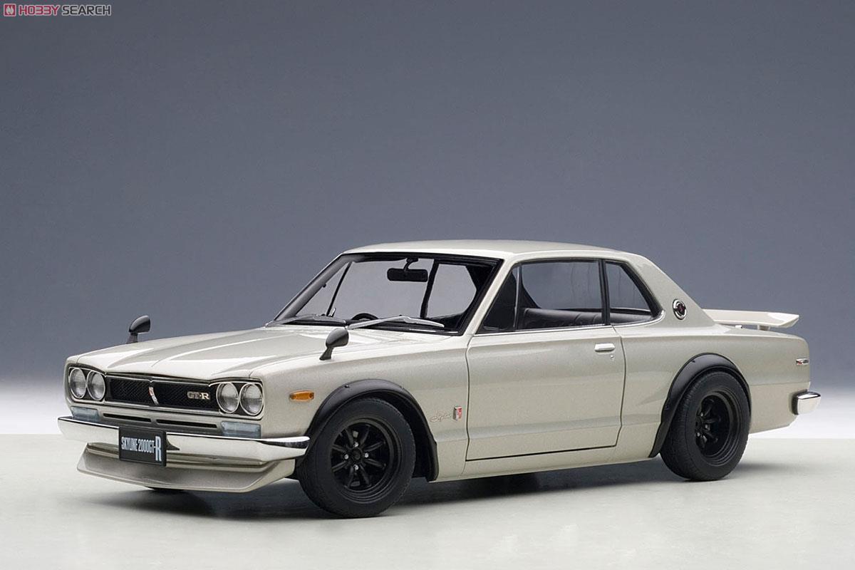 Nissan Skyline GT-R (KPGC10) Tuned Version (Silver) (Diecast Car