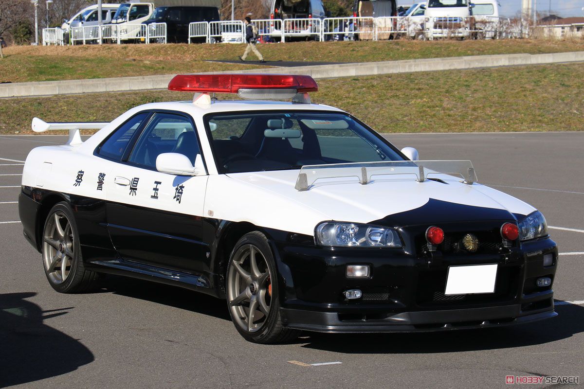 ニッサン スカイライン(R34)GT-R パトカー (プラモデル) - ホビー