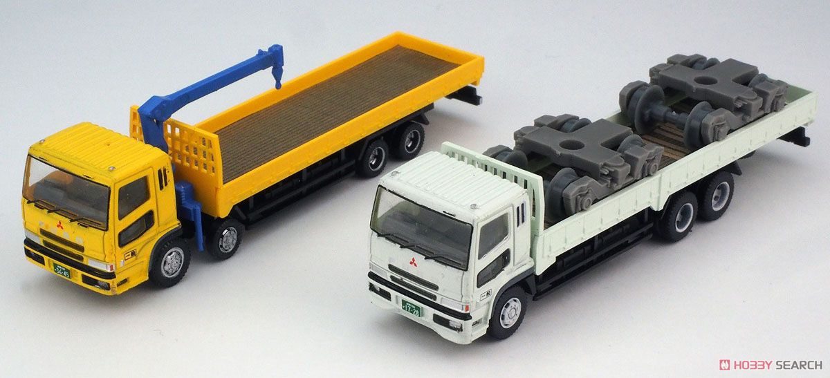 ザ・トラックコレクション 平荷台大型トラックセットB (三菱ふそう