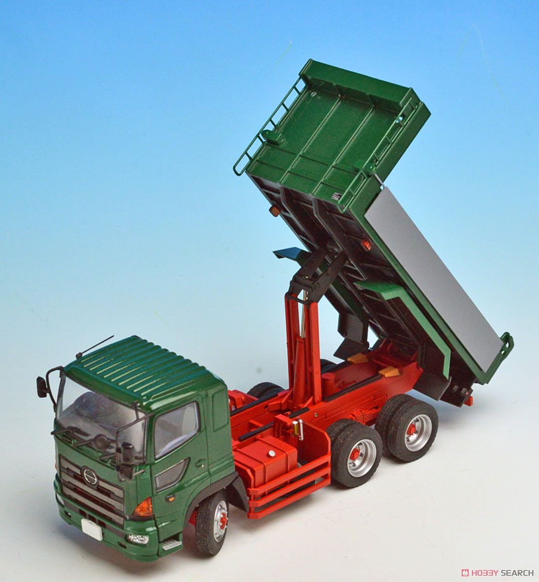 Hino Profia FS 6*4 Dump Truck Green Fullcab Standard Roof (Red