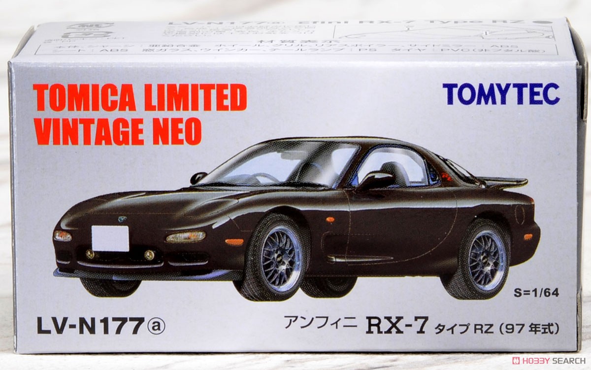 TLV-N177a Infini RX-7 TypeRZ (Black) (Diecast Car) - HobbySearch