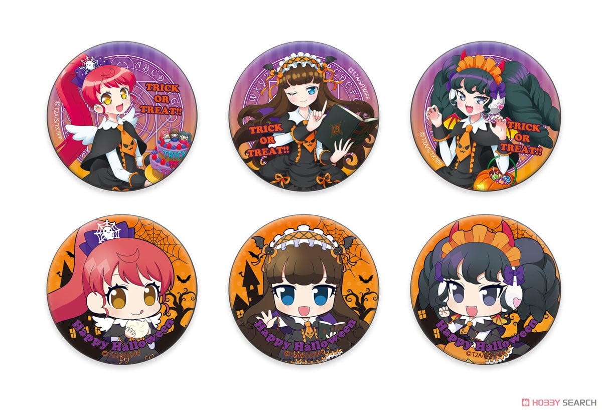 アイドルタイムプリパラ ガァルマゲドン ハロウィン 缶バッジ ガァルル