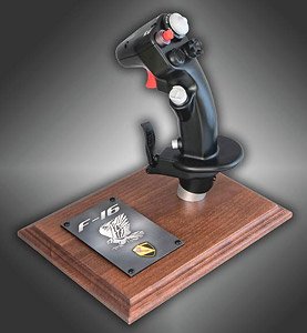 F-16 戦闘機 レプリカ操縦桿グリップ (レジン製完成品) (完成品飛行機