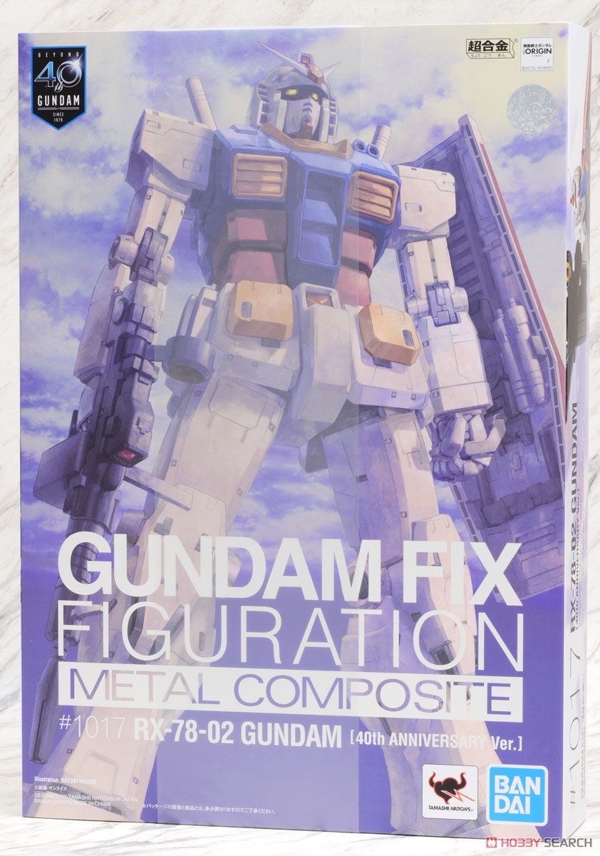 GUNDAM FIX FIGURATION METAL COMPOSITE RX-78-02 ガンダム(40周年記念