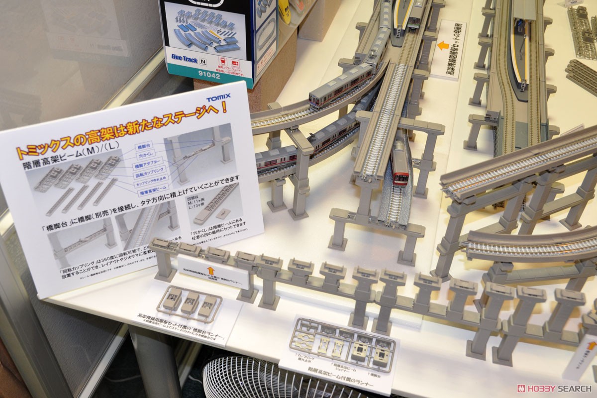 Fine Track 高架複線階層駅セット (レールパターンHB-B) (鉄道模型